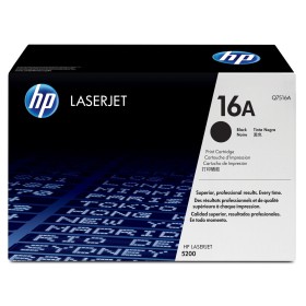 Toner original HP 16A Noir de HP, Toners et encre pour imprimante - Réf : M0510322, Prix : 256,69 €, Remise : %