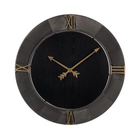 Wall Clock Versa Metal Crystal MDF Wood 4,5 x 60 x 60 cm | Tienda24 - Global Online Shop Tienda24.eu