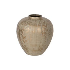 Vase Home ESPRIT Naturel Brun foncé Teck 30 x 30 x 20 cm | Tienda24 - Global Online Shop Tienda24.eu