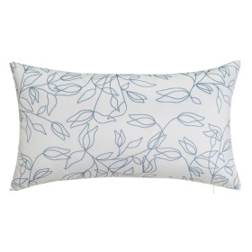 Coussin BELLS Bleu Imprimé Velours 40 x 10 x 40 cm | Tienda24 - Global Online Shop Tienda24.eu