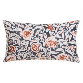 Coussin Bleu Fleurs 45 x 10 x 45 cm | Tienda24 - Global Online Shop Tienda24.eu