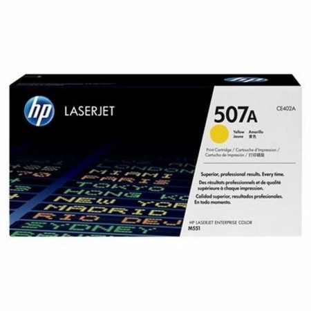 Original Toner HP 507A Yellow | Tienda24 - Global Online Shop Tienda24.eu