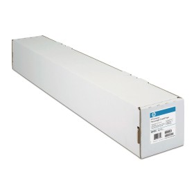 Rouleau de papier couché HP C6019B Blanc 45,7 m Revêtu de HP, Papier d'impression - Réf : M0511676, Prix : 55,82 €, Remise : %