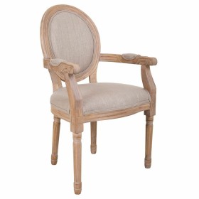 Chaise de Salle à Manger Beige Naturel 53 x 55 x 80 cm | Tienda24 - Global Online Shop Tienda24.eu