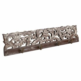 Perchero de Pared Home ESPRIT Natural Yute Metal 12 x 4 x 26 cm | Tienda24 - Global Online Shop Tienda24.eu