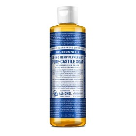 Sapone Liquido Dr Bronner's 240 ml Menta di Dr Bronner's, Gel e saponi - Rif: M0115953, Prezzo: 11,48 €, Sconto: %