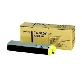 Tóner Kyocera TK-520Y Amarelo Preto de Kyocera, Toners e tinta de impressora - Ref: M0513306, Preço: 141,99 €, Desconto: %