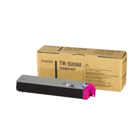 Tóner Kyocera TK-520M Negro Magenta de Kyocera, Tóners y tinta de impresora - Ref: M0513307, Precio: 141,99 €, Descuento: %