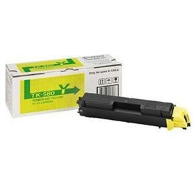 Toner Kyocera TK-580Y Yellow Black by Kyocera, Printer toners and inks - Ref: M0513339, Price: 114,26 €, Discount: %