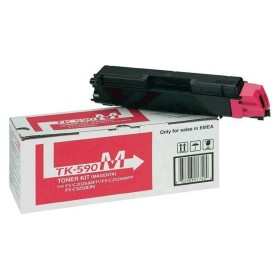 Tóner Kyocera TK-590M Preto Magenta de Kyocera, Toners e tinta de impressora - Ref: M0513344, Preço: 146,05 €, Desconto: %