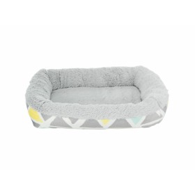 Cama para mascota DKD Home Decor 70 x 57 x 10 cm Gris Camel 2 Unidades | Tienda24 - Global Online Shop Tienda24.eu