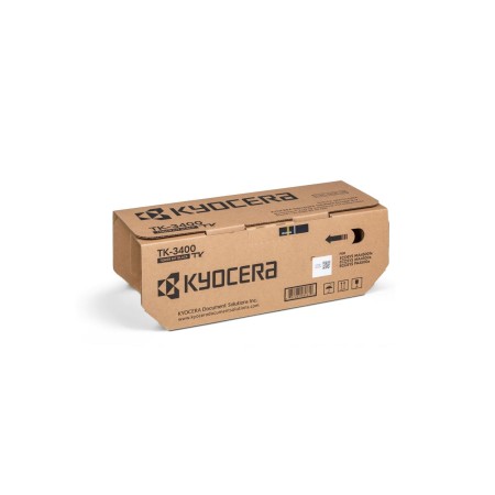 Toner original Kyocera TK-3400 Noir Noir/Bleu de Kyocera, Toners et encre pour imprimante - Réf : M0513528, Prix : 120,36 €, ...