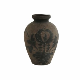 Vase Alexandra House Living Silberfarben Polyesterharz 13 x 35 x 38 cm | Tienda24 - Global Online Shop Tienda24.eu