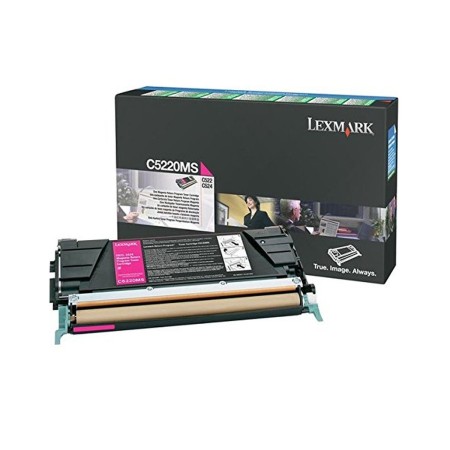 Original Toner Lexmark C5220MS Magenta | Tienda24 - Global Online Shop Tienda24.eu