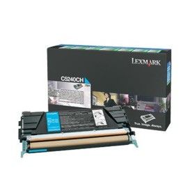 Toner original Lexmark 00C5240CH Cyan de Lexmark, Toners et encre pour imprimante - Réf : M0514950, Prix : 292,23 €, Remise : %