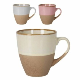 Lot de tasses avec soucoupes DKD Home Decor Jaune Bleu Rouge Vert Grès 180 ml 14 x 14 x 2 cm | Tienda24 - Global Online Shop Tienda24.eu