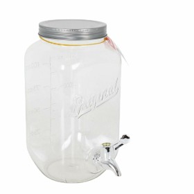 Dispensador de Agua Home ESPRIT Transparente Metal Cristal 13 x 13,5 x 32,5 cm | Tienda24 - Global Online Shop Tienda24.eu