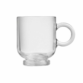 Set of Mugs with Saucers Luminarc 00106 (4 pcs) White Glass 280 ml (4 Pieces) | Tienda24 - Global Online Shop Tienda24.eu