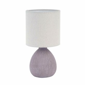 Desk lamp Alexandra House Living White Metal Cloth 220-240 V 18 x 31 x 18 cm | Tienda24 - Global Online Shop Tienda24.eu