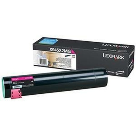 Tóner Original Lexmark X945X2MG Preto Magenta de Lexmark, Toners e tinta de impressora - Ref: M0515232, Preço: 700,40 €, Desc...