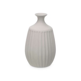 Vase DKD Home Decor Porzellan Gold zweifarbig Moderne (16 x 16 x 41 cm) | Tienda24 - Global Online Shop Tienda24.eu