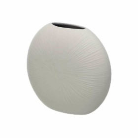 Vase DKD Home Decor 21 x 11 x 61 cm Grey Beige Resin Oriental (2 Units) | Tienda24 - Global Online Shop Tienda24.eu