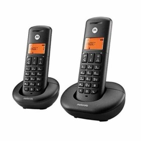 Telefone sem fios Motorola F52000K50O2AES03 (2 Pcs) Preto de Motorola, Telefones digitais e RDSI - Ref: S0215743, Preço: 38,8...