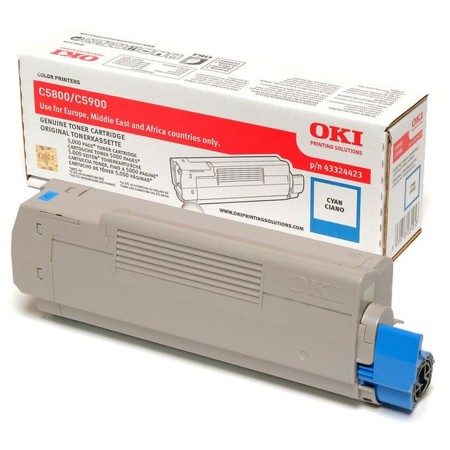 Toner OKI 43324423 Cyan de OKI, Toners et encre pour imprimante - Réf : M0515772, Prix : 244,02 €, Remise : %