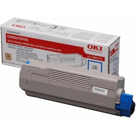 Toner original OKI 43865723 Cyan de OKI, Toners et encre pour imprimante - Réf : M0515811, Prix : 277,27 €, Remise : %