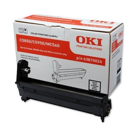 Druckertrommel OKI 43870024 Schwarz von OKI, Toner und Druckertinte - Ref: M0515820, Preis: 89,71 €, Rabatt: %