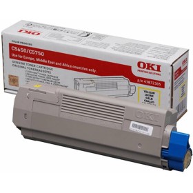 Toner original OKI 43872305 Jaune de OKI, Toners et encre pour imprimante - Réf : M0515821, Prix : 123,30 €, Remise : %