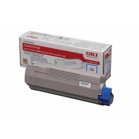 Original Toner OKI 43872307 Schwarz Türkis von OKI, Toner und Druckertinte - Ref: M0515823, Preis: 123,30 €, Rabatt: %