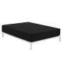 Sábana Bajera Ajustable Alexandra House Living Negro 105 x 190/200 cm de Alexandra House Living, Sábanas y fundas de almohada...