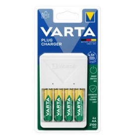 Caricabatterie Varta LCD Universal Charger+ Tipo C Tipo D 1600 mAh 100-240 V | Tienda24 - Global Online Shop Tienda24.eu