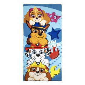 Beach Towel The Paw Patrol Blue 70 x 140 cm by The Paw Patrol, Towels - Ref: S0742845, Price: 7,13 €, Discount: %