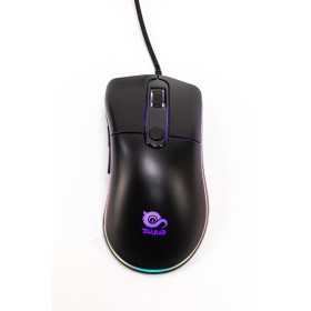 LED Gaming Mouse EDM 07753 for players Black 7200 dpi | Tienda24 - Global Online Shop Tienda24.eu