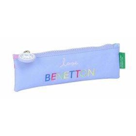 Estojo Escolar com Acessórios Benetton Pop Cinzento (27 Peças) (7 x 20 x 7 cm) | Tienda24 - Global Online Shop Tienda24.eu