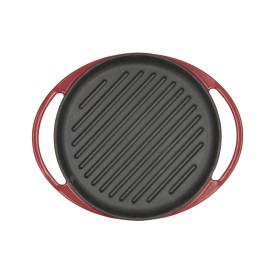 Griglia Bidasoa Ferro Fuso Rosso (25 cm) di Bidasoa, Padelle grill - Rif: S2706137, Prezzo: 25,64 €, Sconto: %