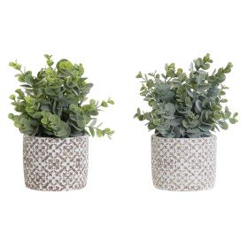 Pianta Decorativa Mica Decorations Rosal Ceramica PVC | Tienda24 - Global Online Shop Tienda24.eu