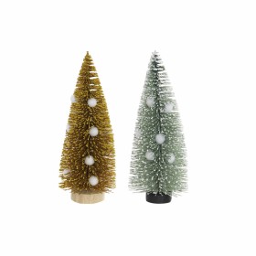 Decorative Figure House Christmas LED Light Music Grey White Brown Green Magnesium 21 x 77 x 48 cm | Tienda24 - Global Online Shop Tienda24.eu