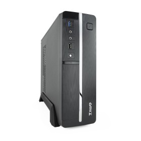 ATX Mini-Tower Gehäuse mit Stromzufuhr TooQ TQC-3005U3 Slim USB 3.0 Schwarz 500 W von TooQ, PC-Lautsprecher - Ref: M0518542, ...