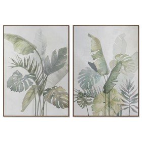 Cuadro DKD Home Decor Flor 80 x 4 x 120 cm Escandinavo (2 Unidades) | Tienda24 - Global Online Shop Tienda24.eu