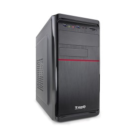 Caja Micro ATX con Lector de Tarjetas TooQ TQC-4745DU3C-B Negro de TooQ, Cajas de ordenador de sobremesa - Ref: M0518549, Pre...