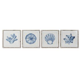 Cadre DKD Home Decor Moderne Plantes botaniques 30 x 2 x 40 cm (4 Unités) | Tienda24 - Global Online Shop Tienda24.eu