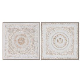 Cuadro DKD Home Decor Tropical Hoja de planta 45 x 3,5 x 60 cm (4 Unidades) | Tienda24 - Global Online Shop Tienda24.eu