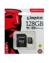 Carte Mémoire Micro SD avec Adaptateur Kingston SDCS2 100 MB/s exFAT | Tienda24 Tienda24.eu