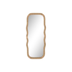 Espejo de pared DKD Home Decor Cristal Blanco Hierro Madera MDF Decapé (90 x 2 x 90 cm) | Tienda24 - Global Online Shop Tienda24.eu