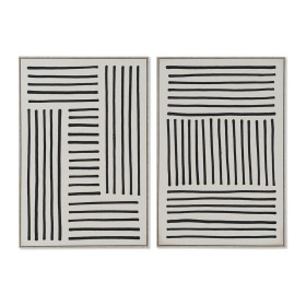 Cadre DKD Home Decor 80 x 3,7 x 100 cm Abstrait Moderne (3 Pièces) | Tienda24 - Global Online Shop Tienda24.eu