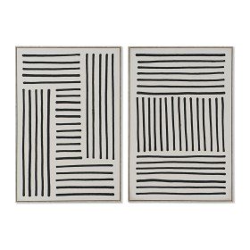 Cadre DKD Home Decor 83 x 4 x 83 cm Abstrait Urbaine (2 Unités) | Tienda24 - Global Online Shop Tienda24.eu