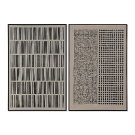 Cadre DKD Home Decor 80 x 3,7 x 100 cm Abstrait Moderne (3 Pièces) | Tienda24 - Global Online Shop Tienda24.eu